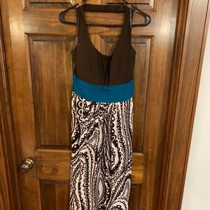 Bisou Bisou halter style maxi dress